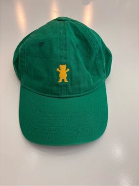 Grizzly Griptape Green Dad Hat Adjustable Strapback Cap
